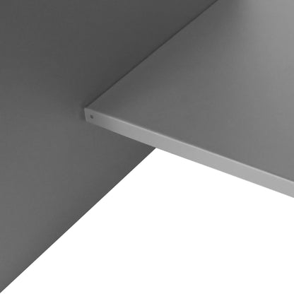 Stationary File Workstation StandUp Desk