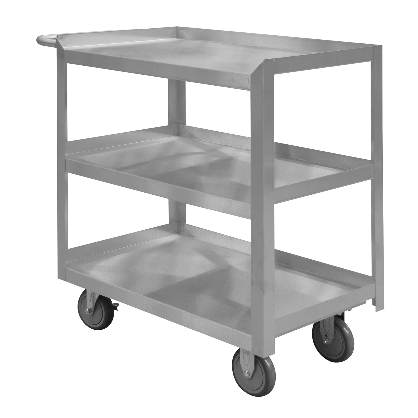Stainless Steel Stock Cart, 3 Shelves