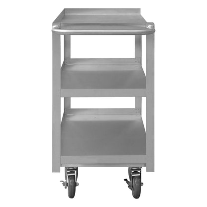 Stainless Steel Stock Cart, 3 Shelves