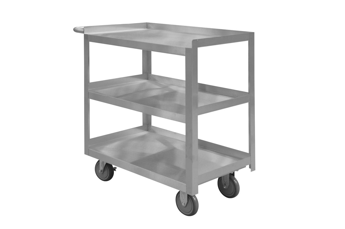 Stainless Steel Stock Cart, 3 Shelves