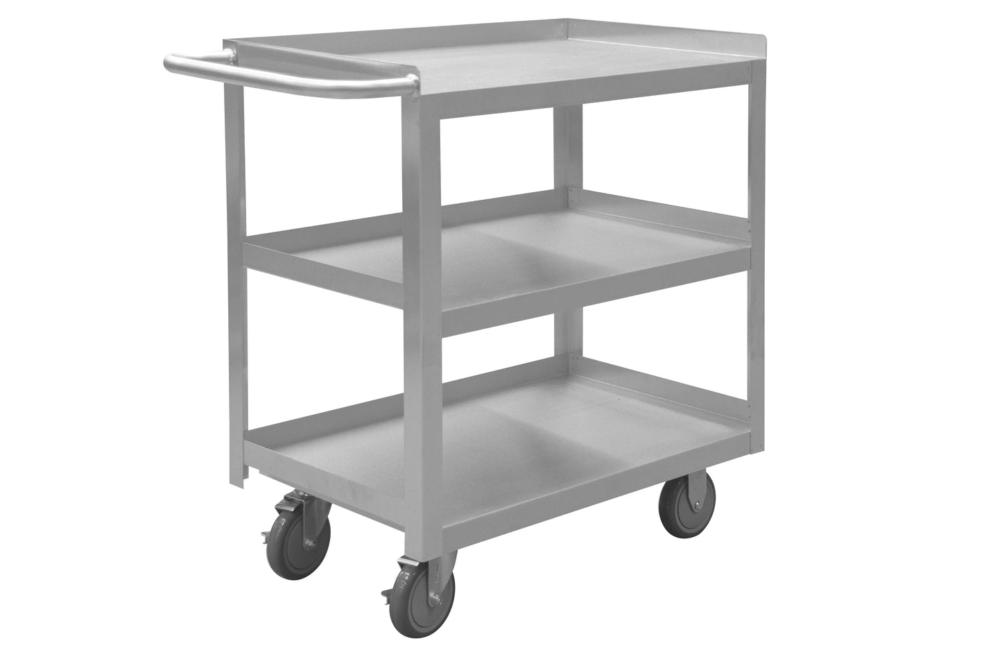 Stainless Steel Stock Cart, 3 Shelves