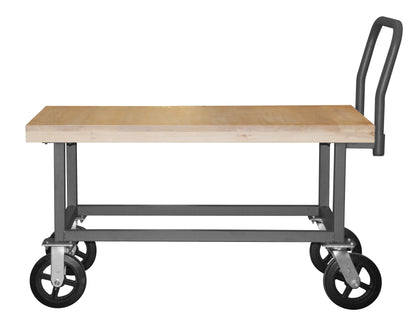 Platform Truck, 2 Shelves, 24 x 48