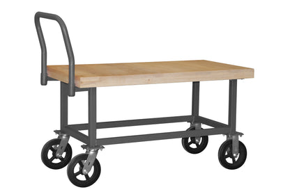 Platform Truck, 2 Shelves, 30 x 60